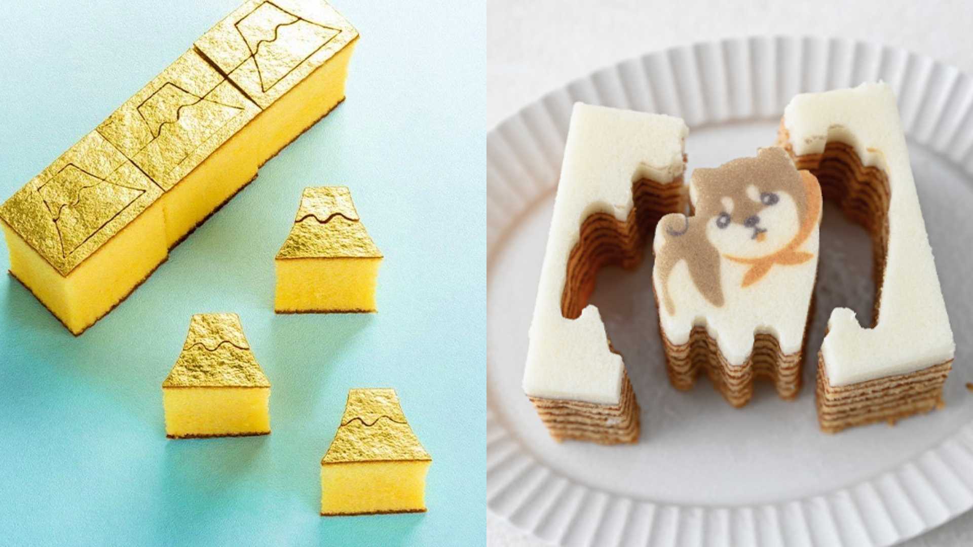 金澤萬久 金箔蜂蜜蛋糕（まめや）