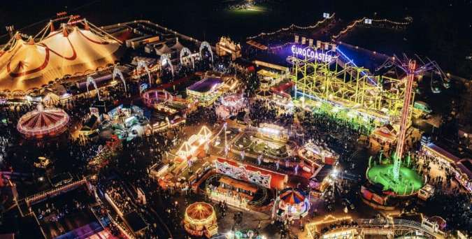 倫敦海德公園的冬日仙境