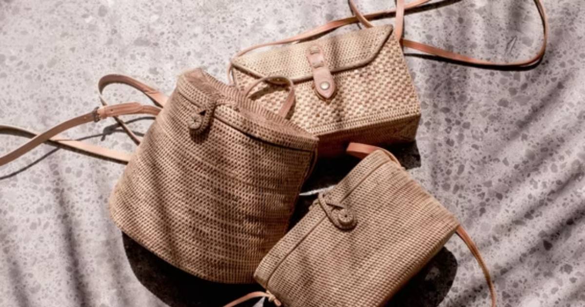 Ata Rattan Bags