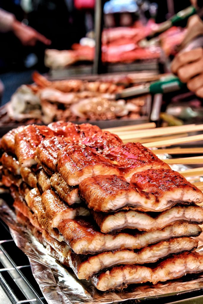 Delicious looking beef skewers