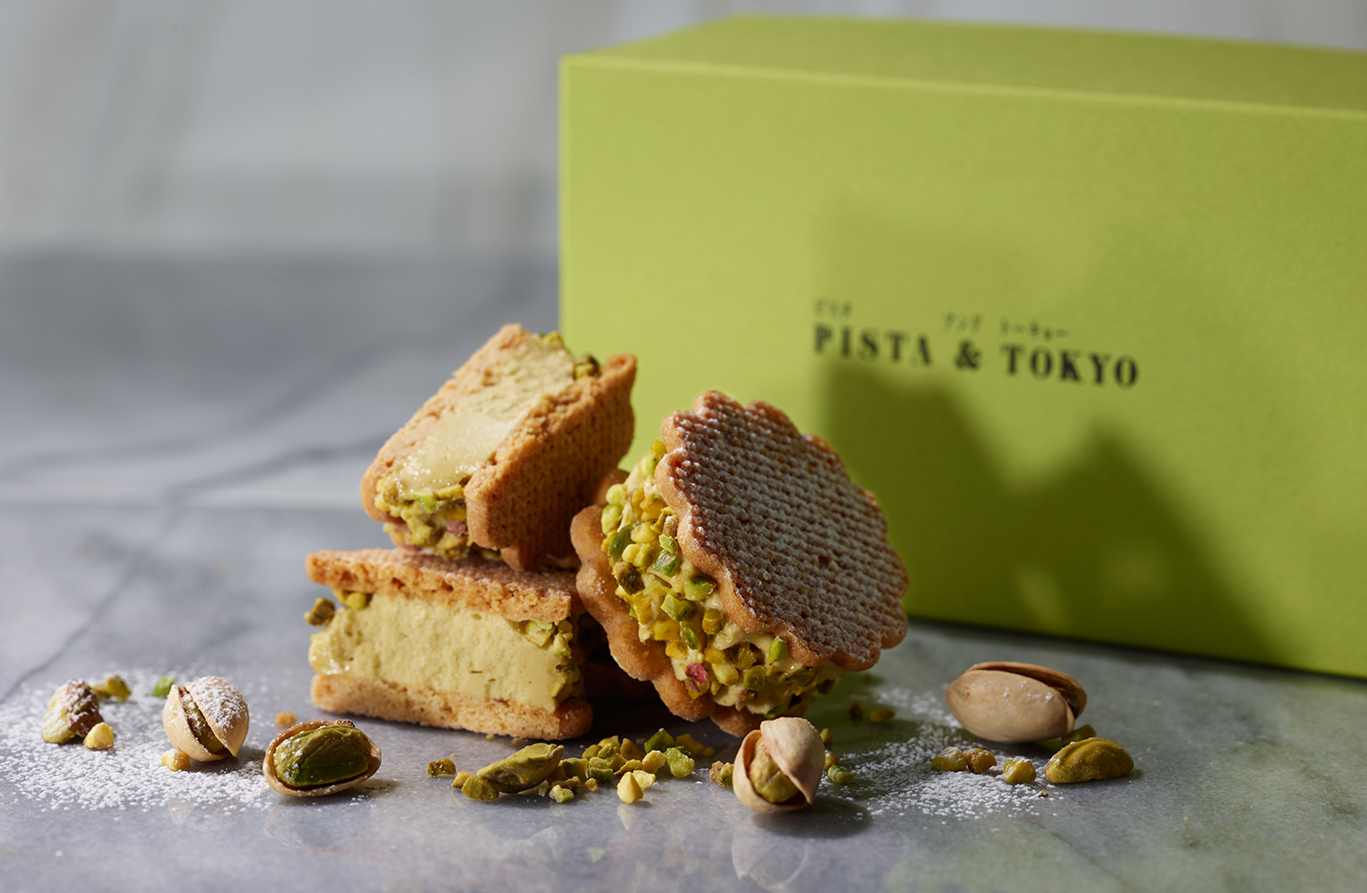 คุกกี้แซนวิชพิสตาชิโอ PISTA & TOKYO