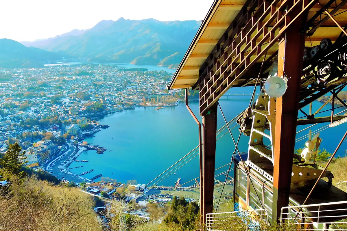 河口湖租車, 河口湖景點