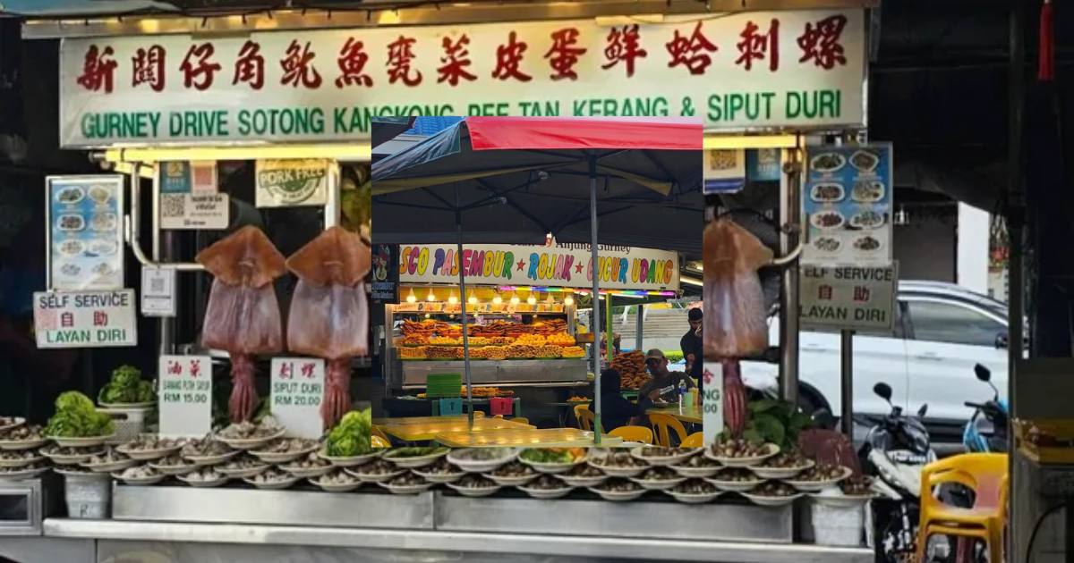 stall at Gurney Drive