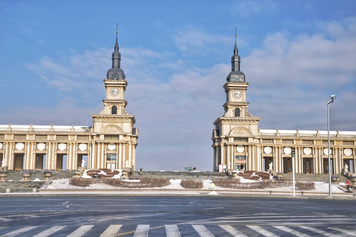 하얼빈 중앙대가 관광지 