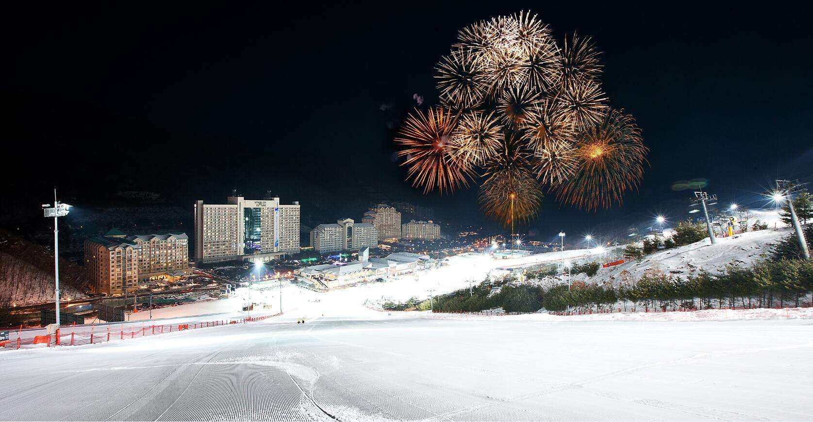 ลานสกีรีสอร์ท เกาหลี