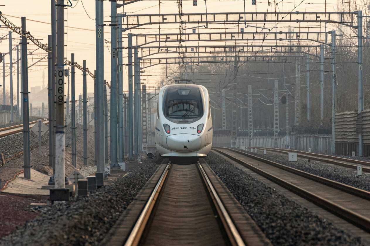 รถไฟความเร็วสูงปักกิ่งไปซีอาน
