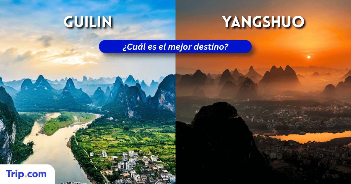 Guilin o Yangshuo: ¿Qué destino merece más la pena visitar?