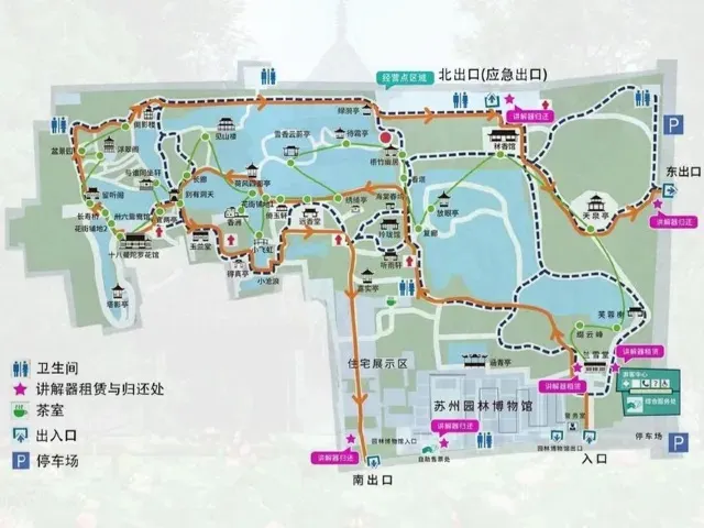 Humble Administrator's Garden Map