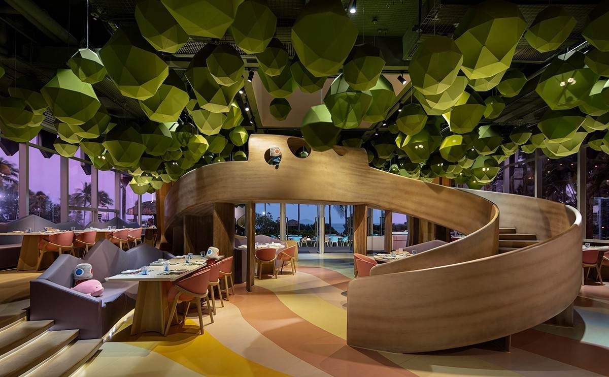 水桶王國兒童主題餐廳內裝