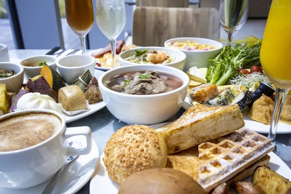 福爾摩沙遊艇酒店早餐