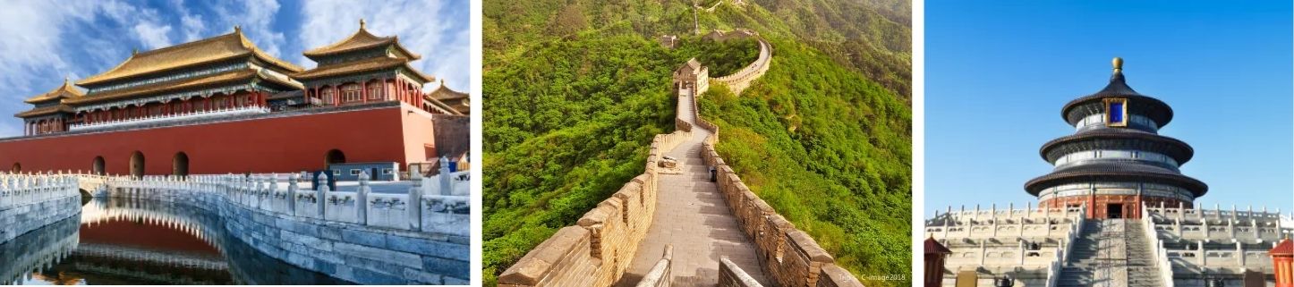 Peking und die Chinesische Mauer