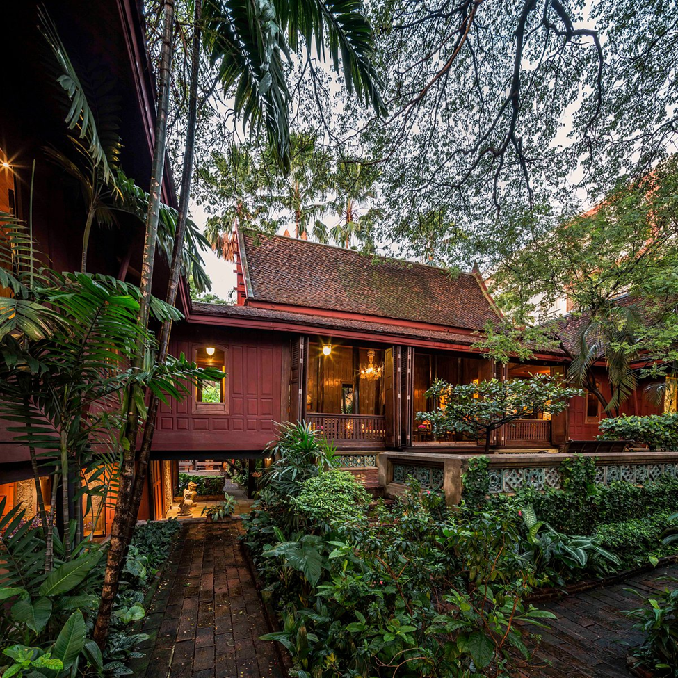 The famous Jim Thompson house