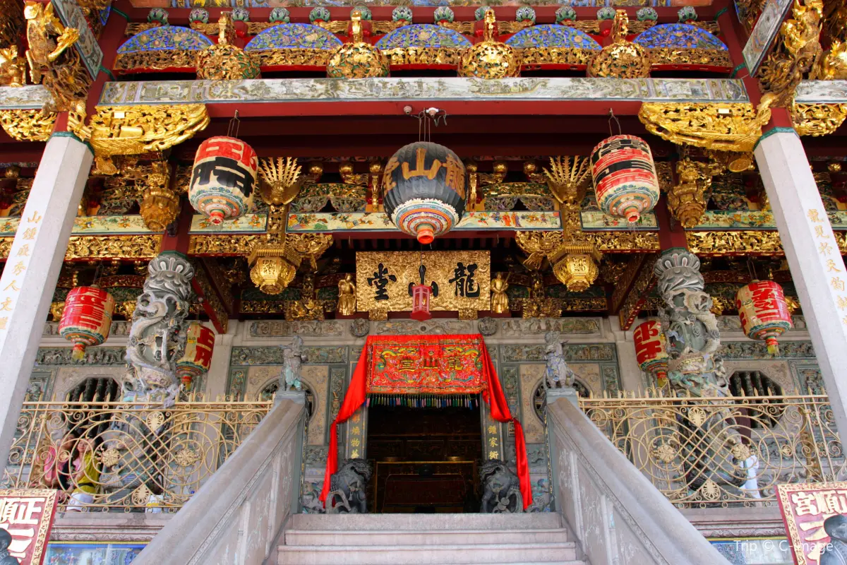 the front of the Khoo Kongsi Clan house
