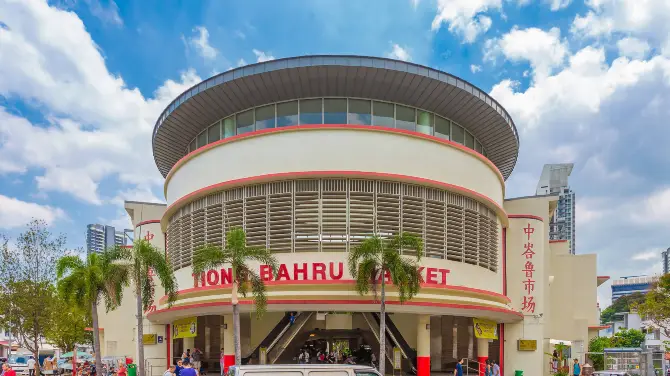 singapore food at Tiong Bahru Market
