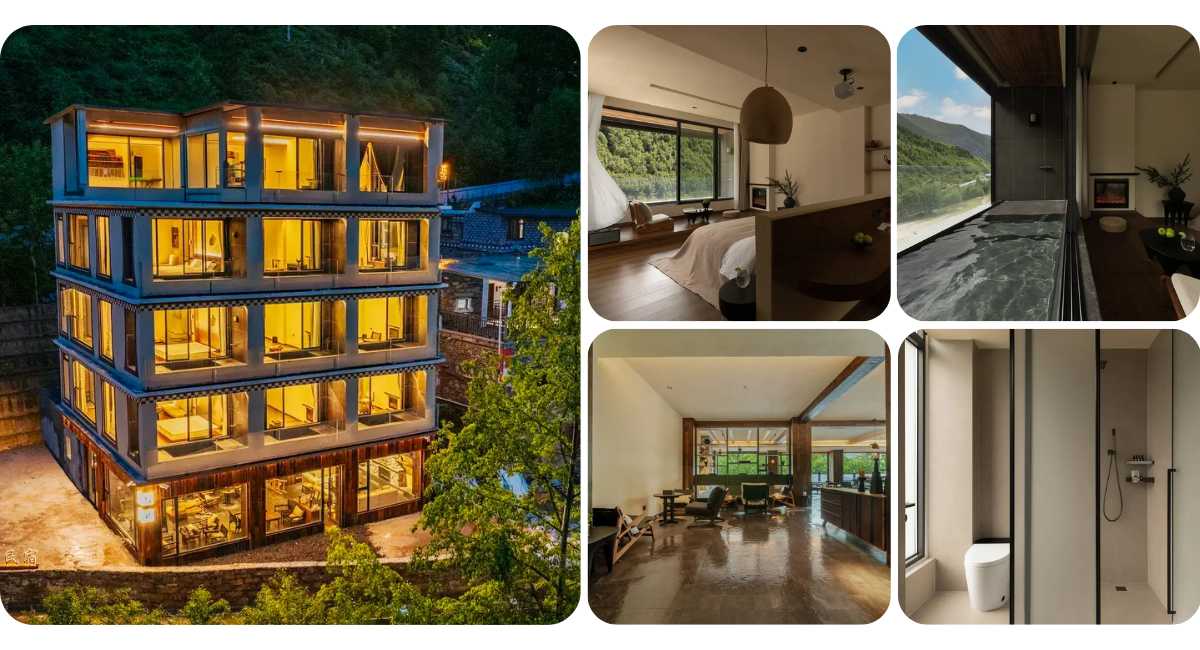 Luxury Mountain View Hot Spring Resort (Private Oxygen Spa Hotel at the Foot of the Snowy Mountain)