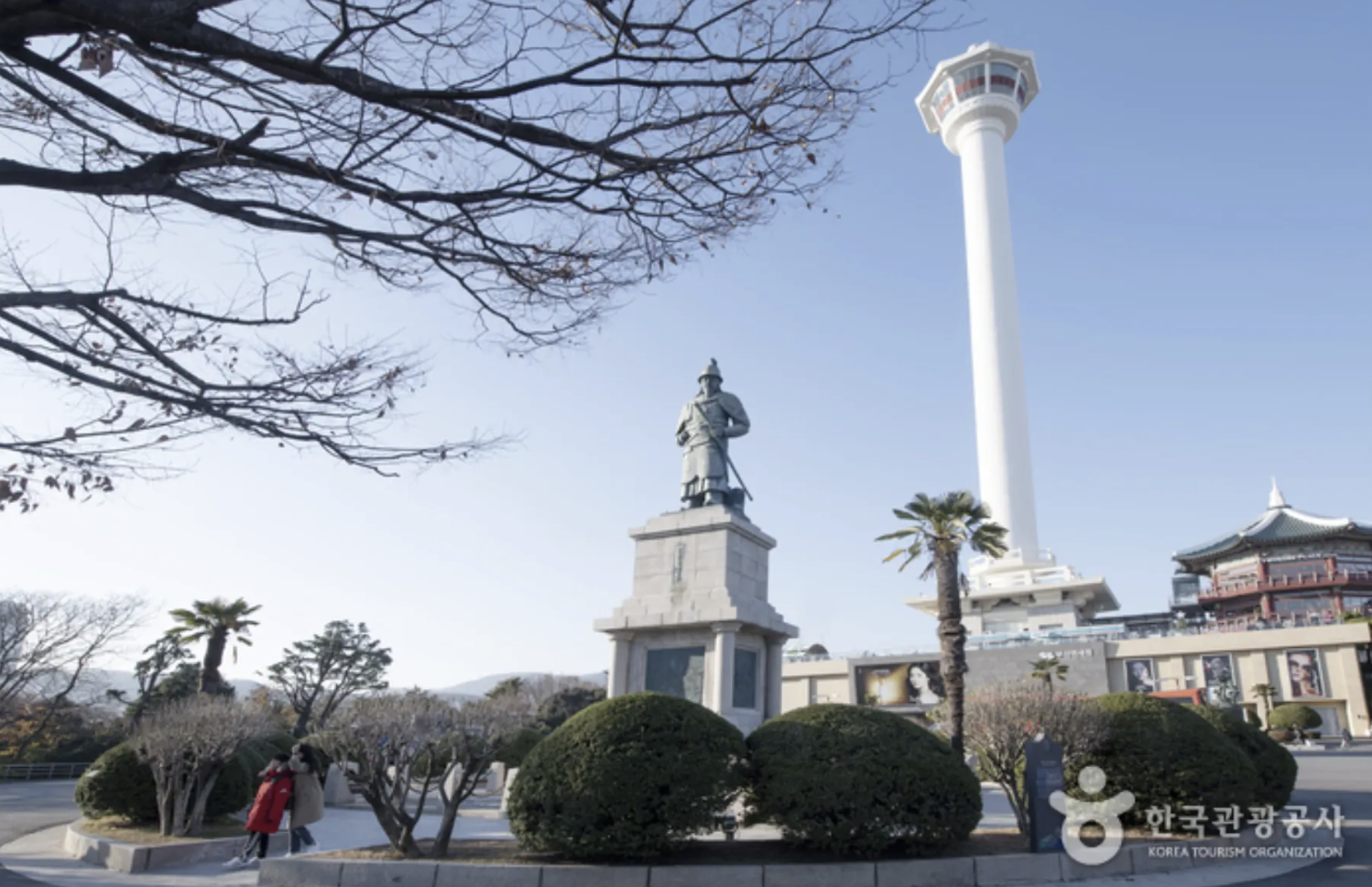 釜山景點地圖：釜山塔