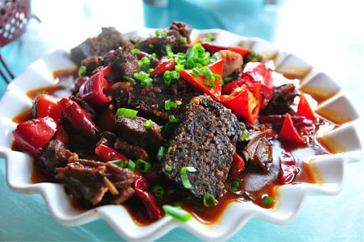 เป็ดเต้าหู้เลือด