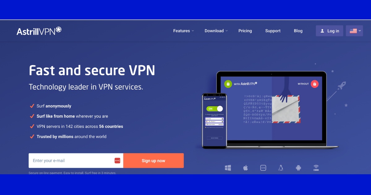 best vpn in china - Astrill VPN
