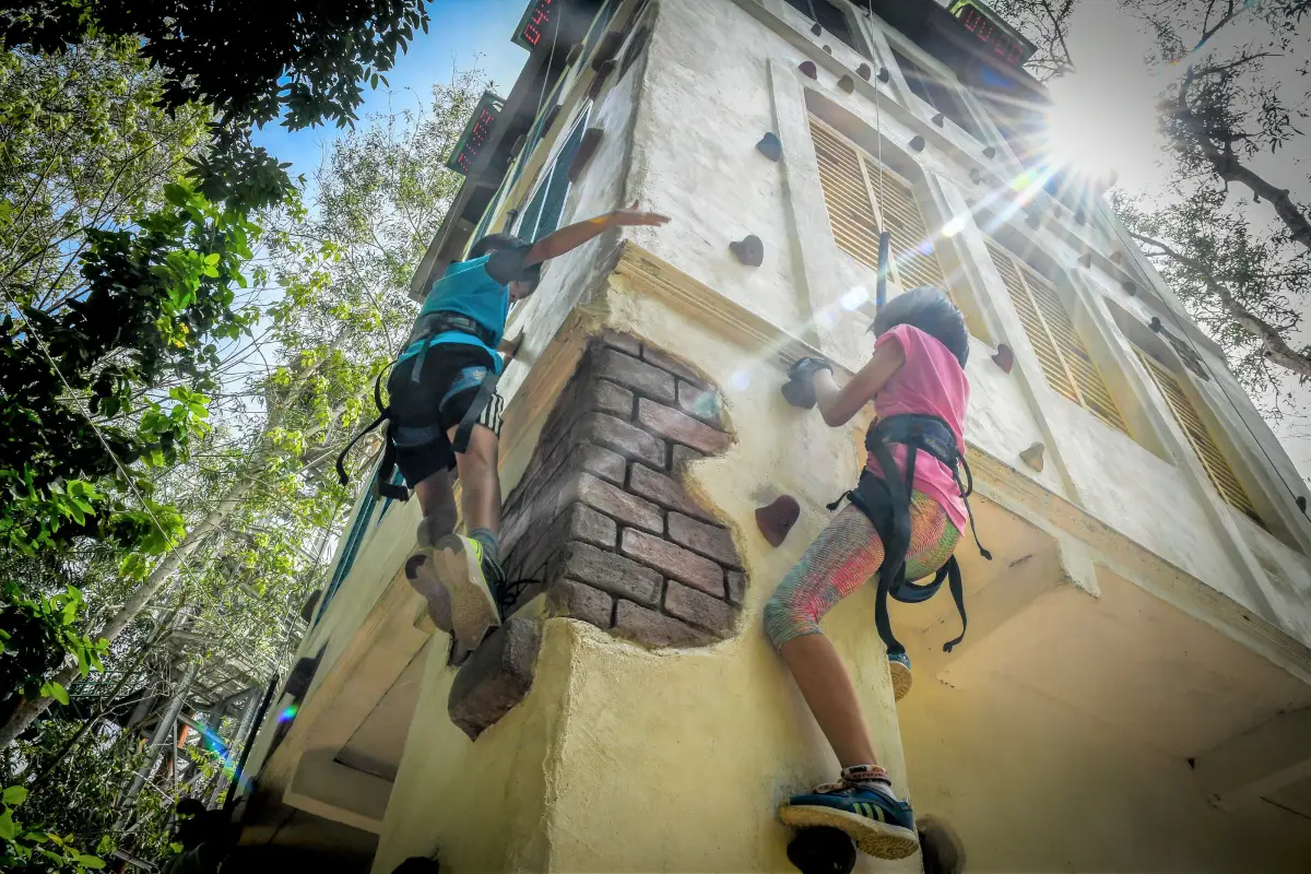 adventure sports at Escape Theme Park