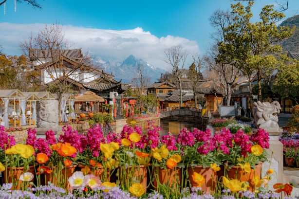 ความสวยงามของเมืองเก่าลี่เจียง