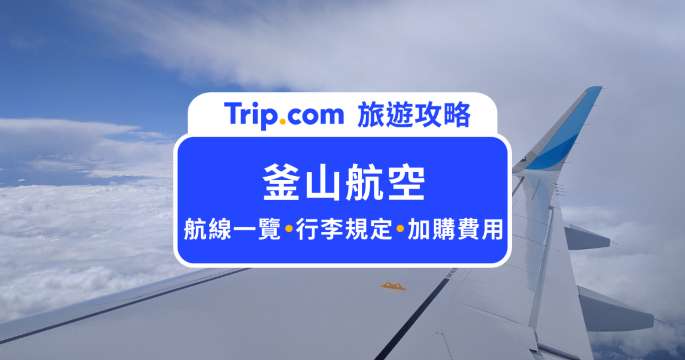 釜山航空是廉航嗎？行李規定、行李加購費用、航線推薦景點總整理 | Trip.com