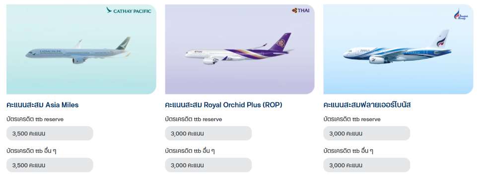 แลกไมล์ TTB Trip.com