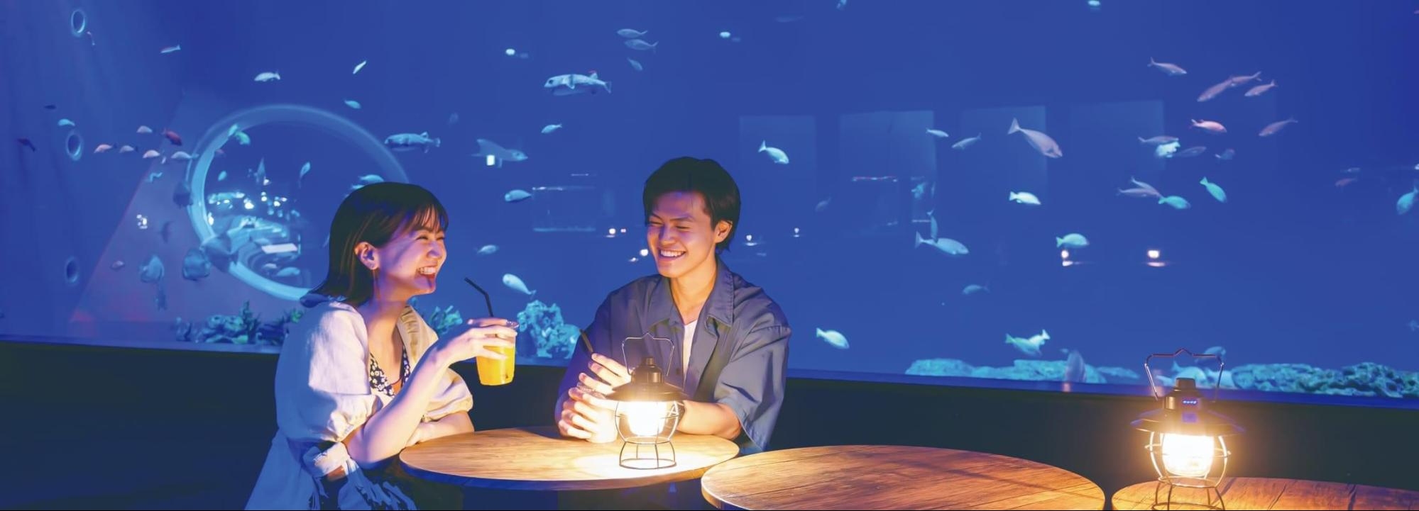 DMM Kariyushi 水族館｜周邊美食 沖繩水族館美食｜1F 咖啡廳