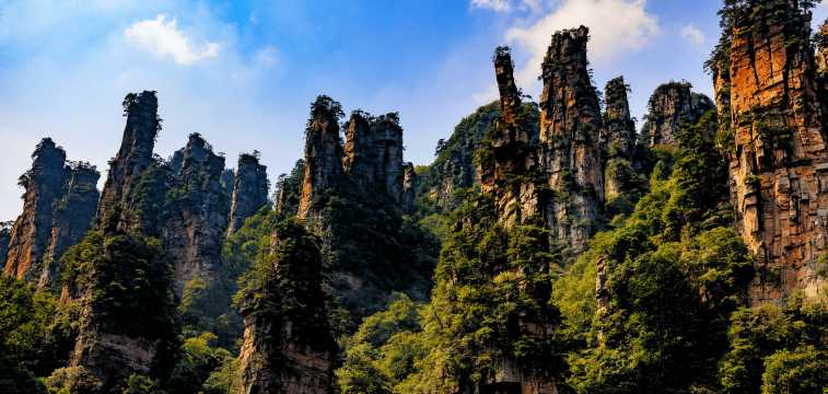 Zhangjiajie, die Berge, die Avatar inspirierten