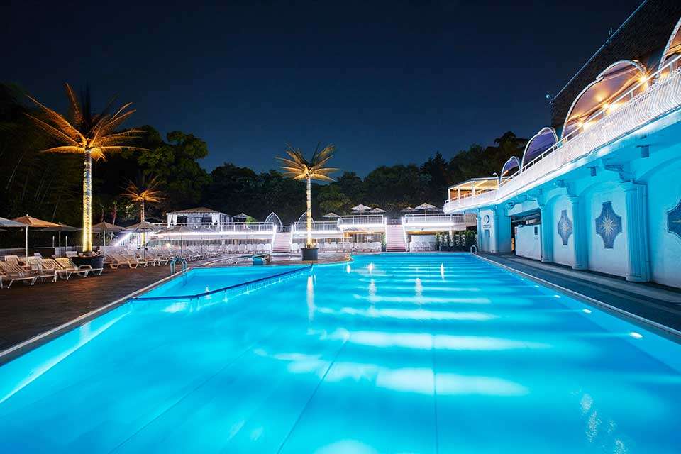 東京新大谷飯店設施 露天泳池