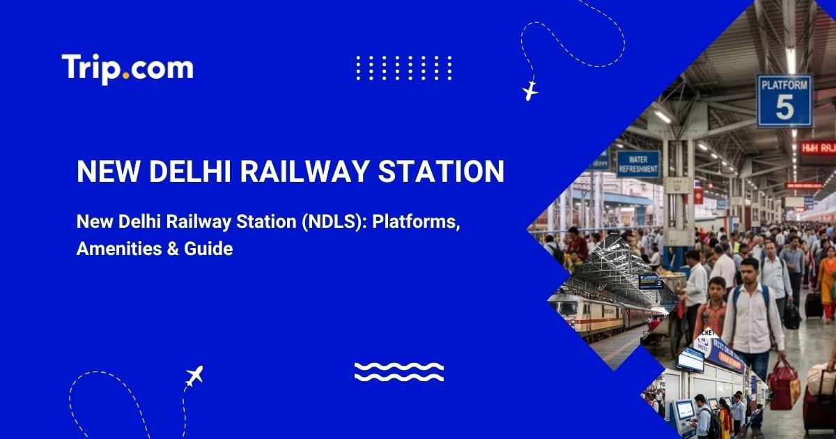 New Delhi Railway Station (NDLS): Platforms, Amenities & Guide | Trip.com