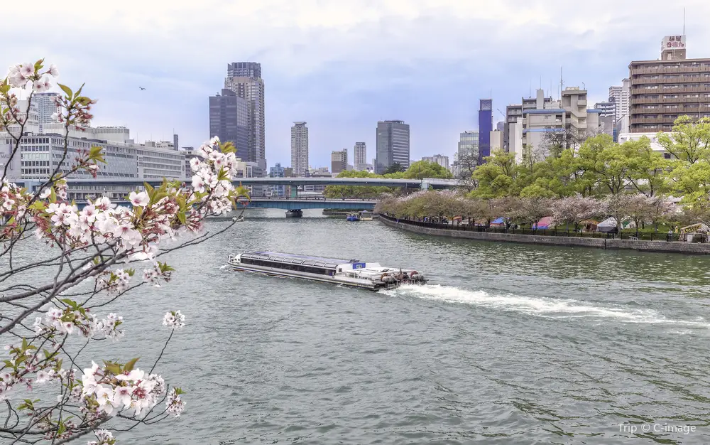 大阪城附近景點# 2 大阪水上巴士