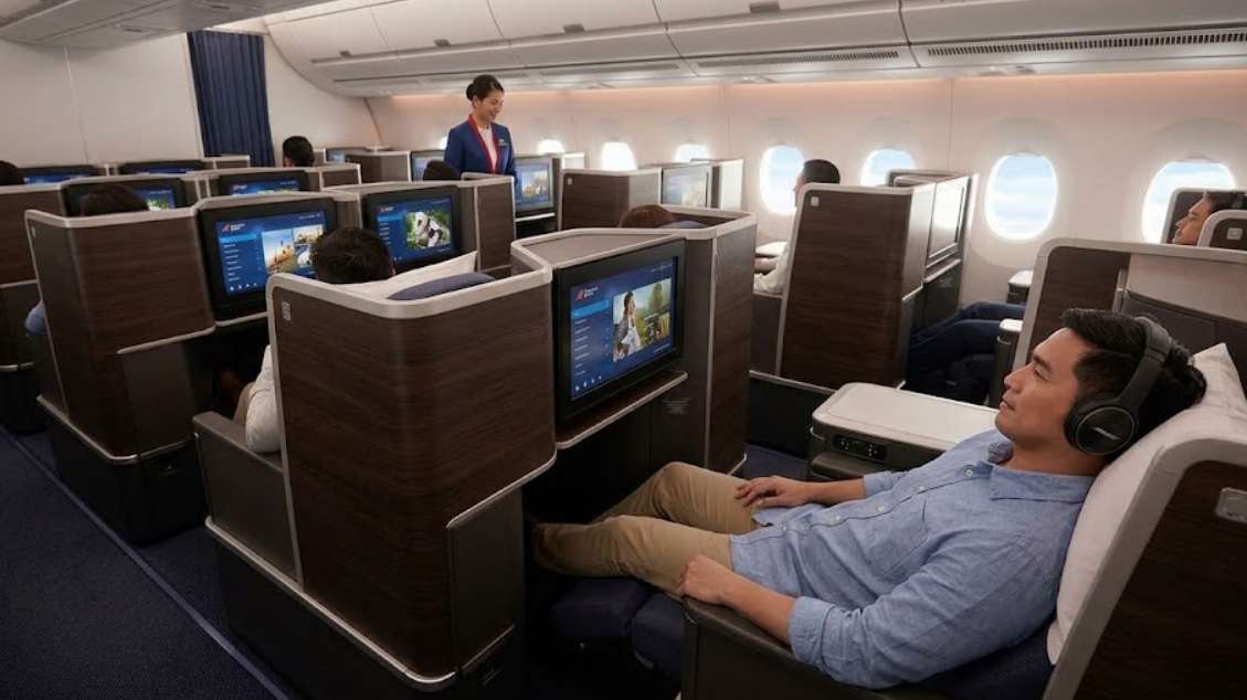 Philippine Airlines Business Class Amenities & In-Flight Experience