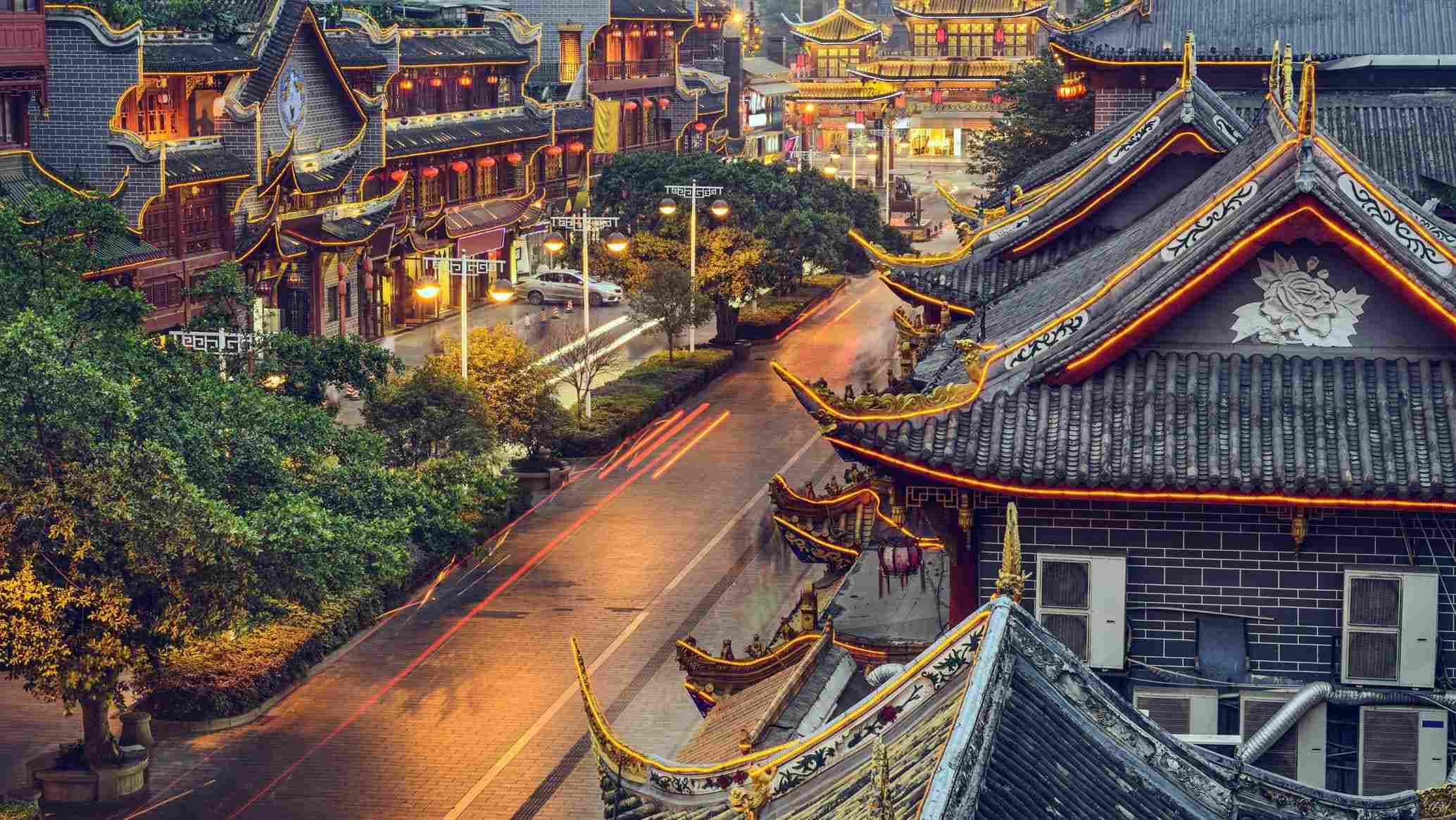 중국 물가, 청두 여행