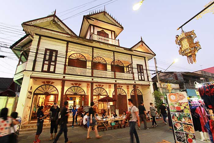 ย่านกาดกองต้า จังหวัดลำปาง