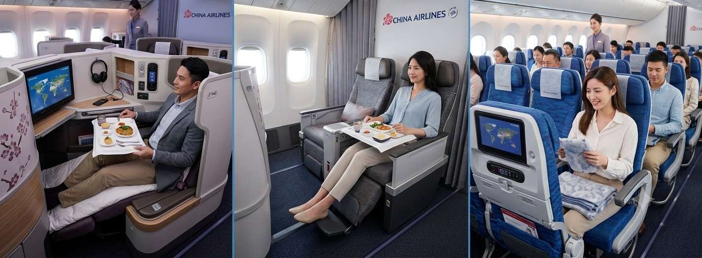 China Airlines Business Class Comparison