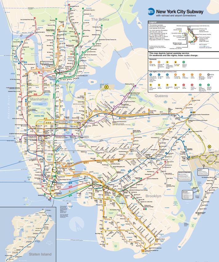 NYC Subway Map