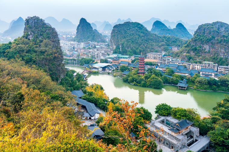 diecai piled silk hill