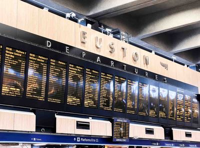 รถไฟไป London Euston