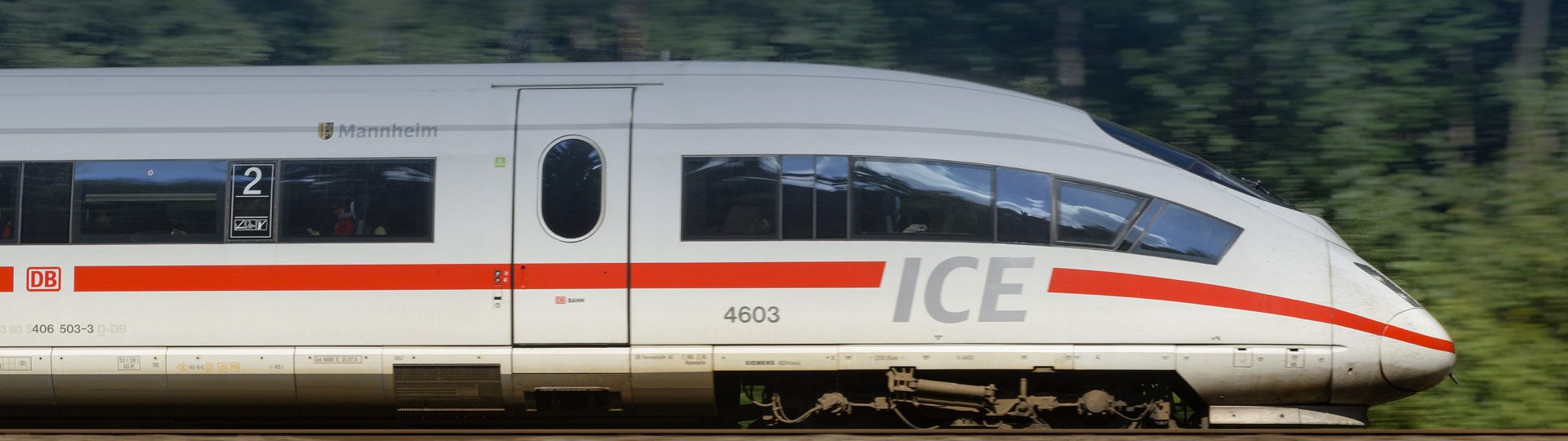 ICE Trains by Deutsche Bahn