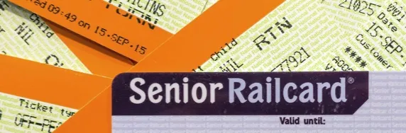 Using the Railcard for 1/3 off