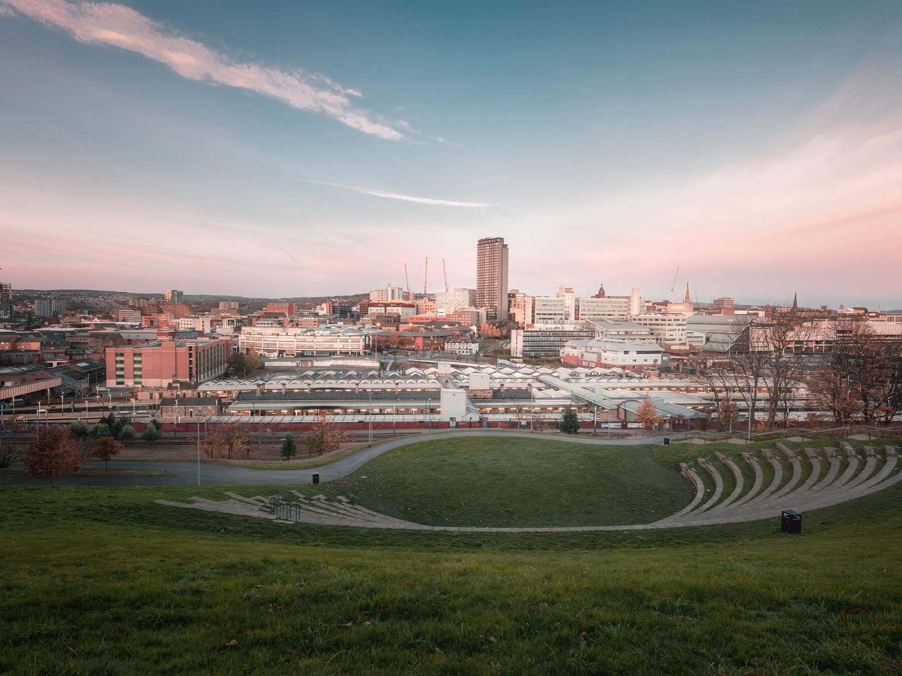 Trains vers Sheffield