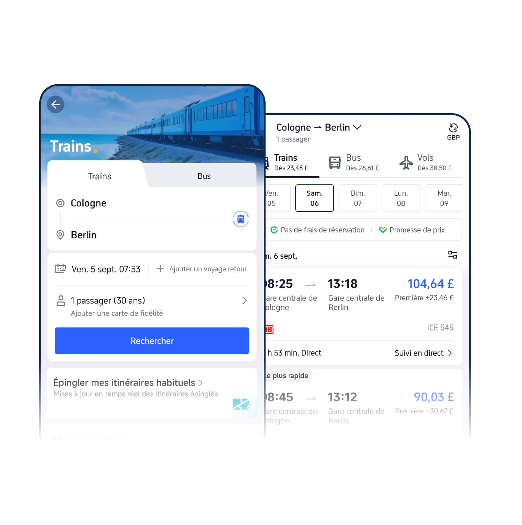 Comment acheter des billets de train avec Trip.com ?