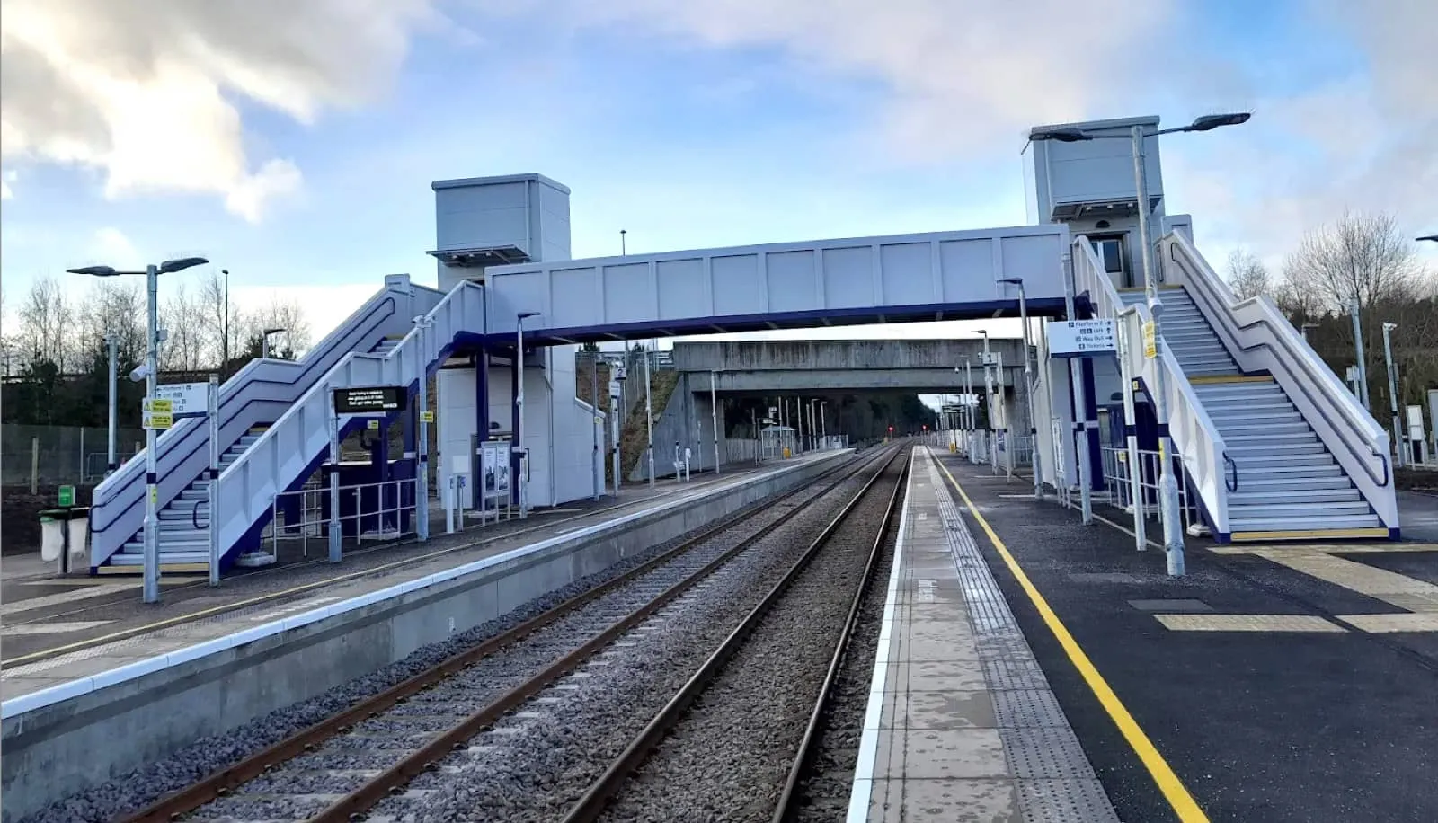 Inverness Airport train station