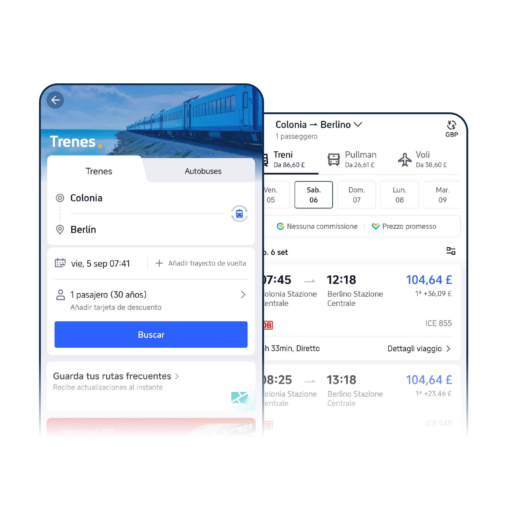 Cómo reservar billetes de tren en Trip.com
