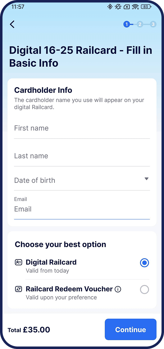 Add Your Details and Photo