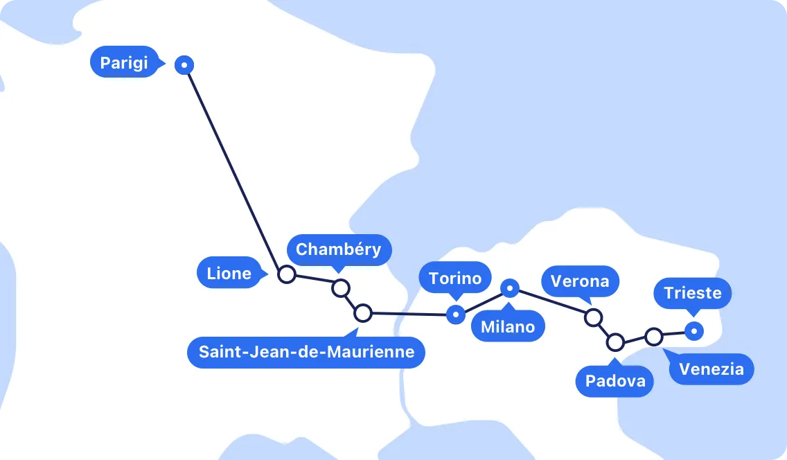 Linee Frecciarossa
