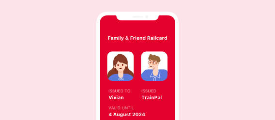 Tarjeta Railcard Family & Friends