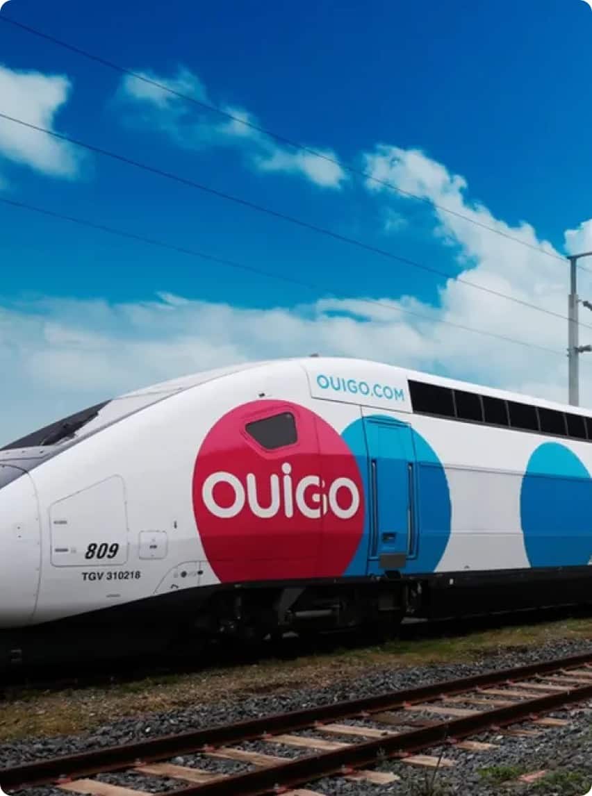 Züge von OUIGO in Italien
