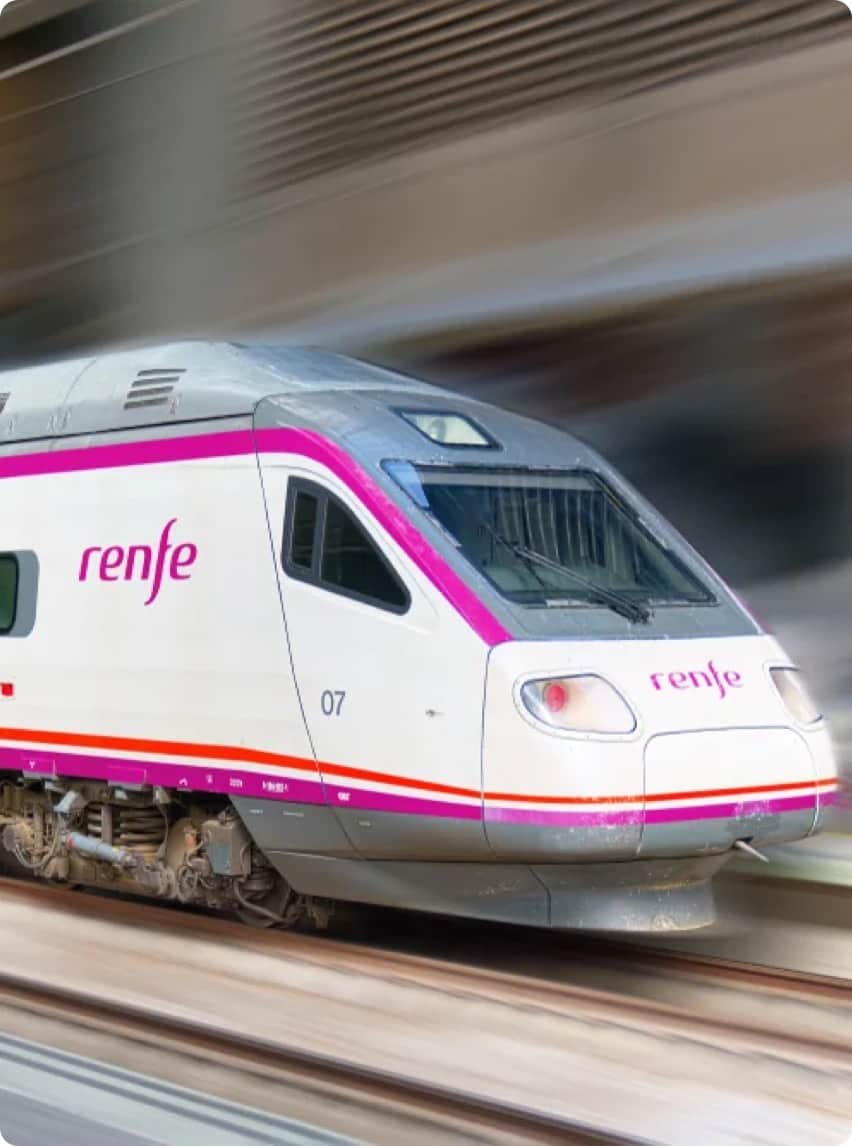 Trains Renfe en Italie
