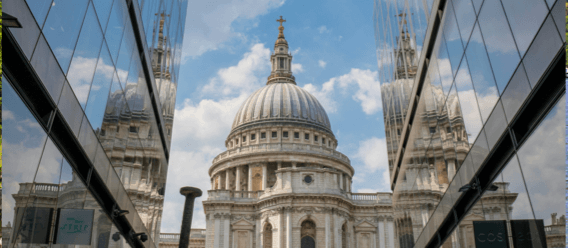 Trains to St. Paul's Cathedral